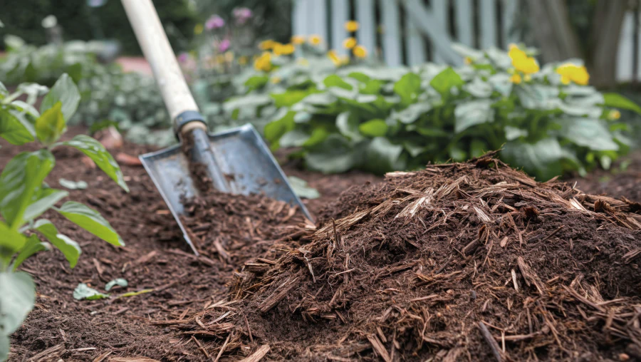 Mulch & Rock Installation 2 Mulch & Rock Installation 2